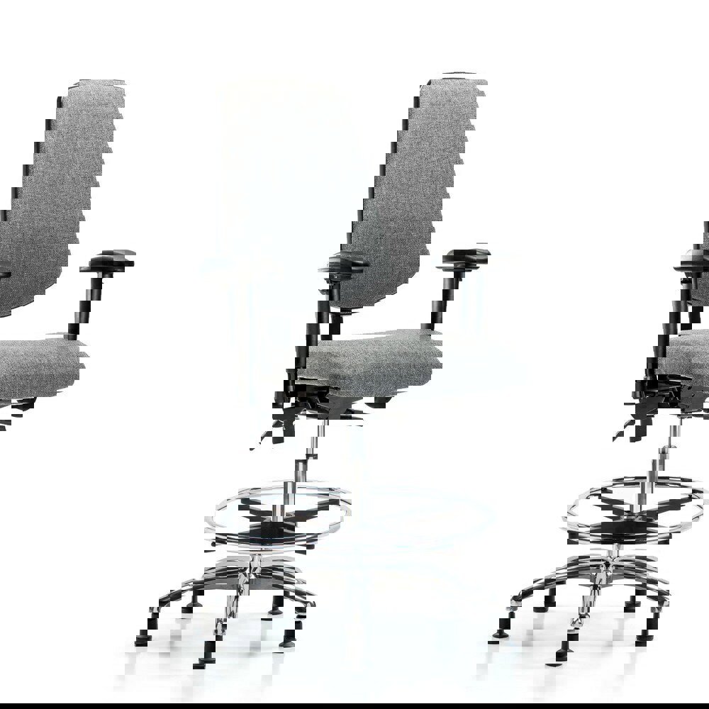 Task Chair: Olefin, Gray